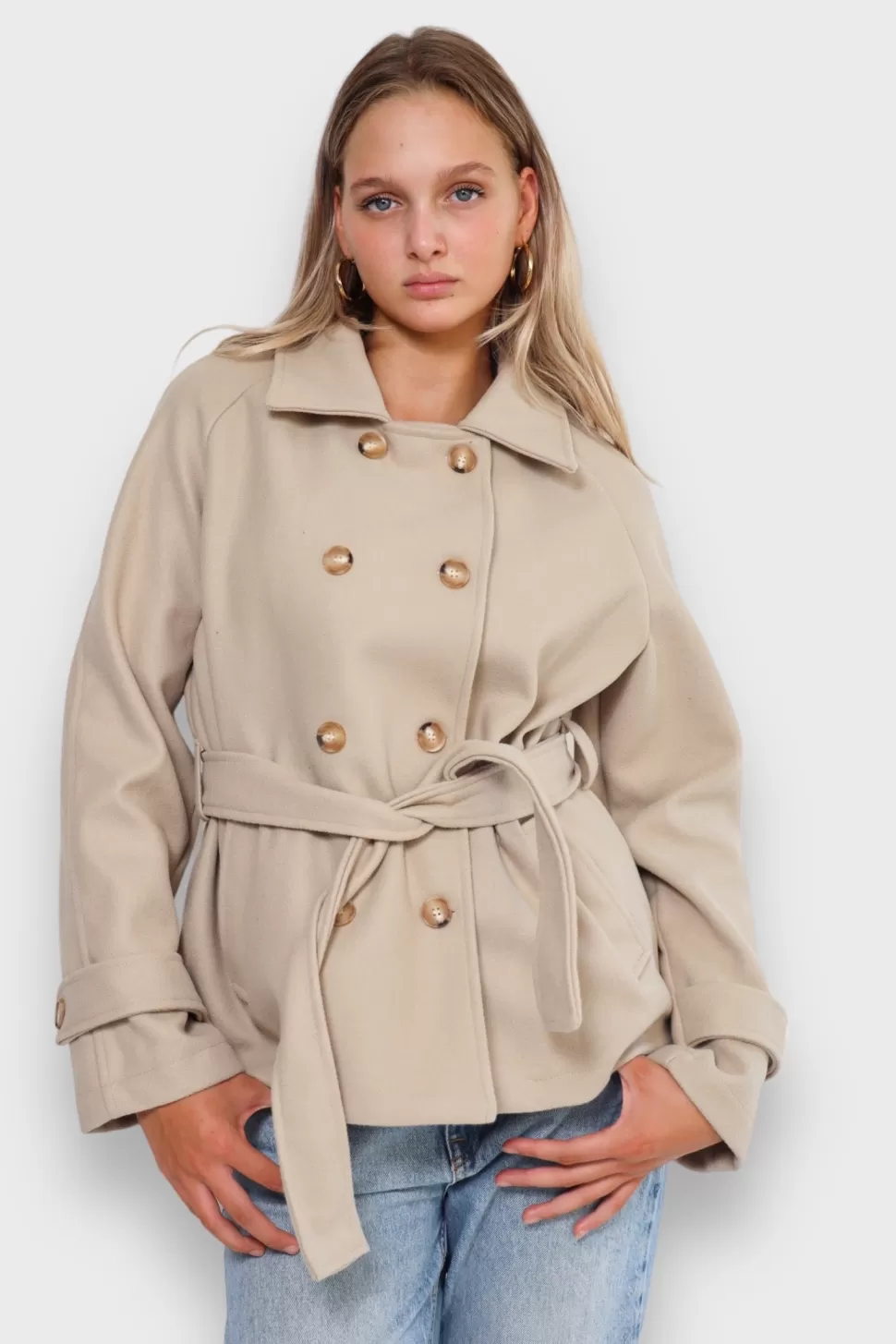 Jacks^Meet Me There Auttie Coat Beige