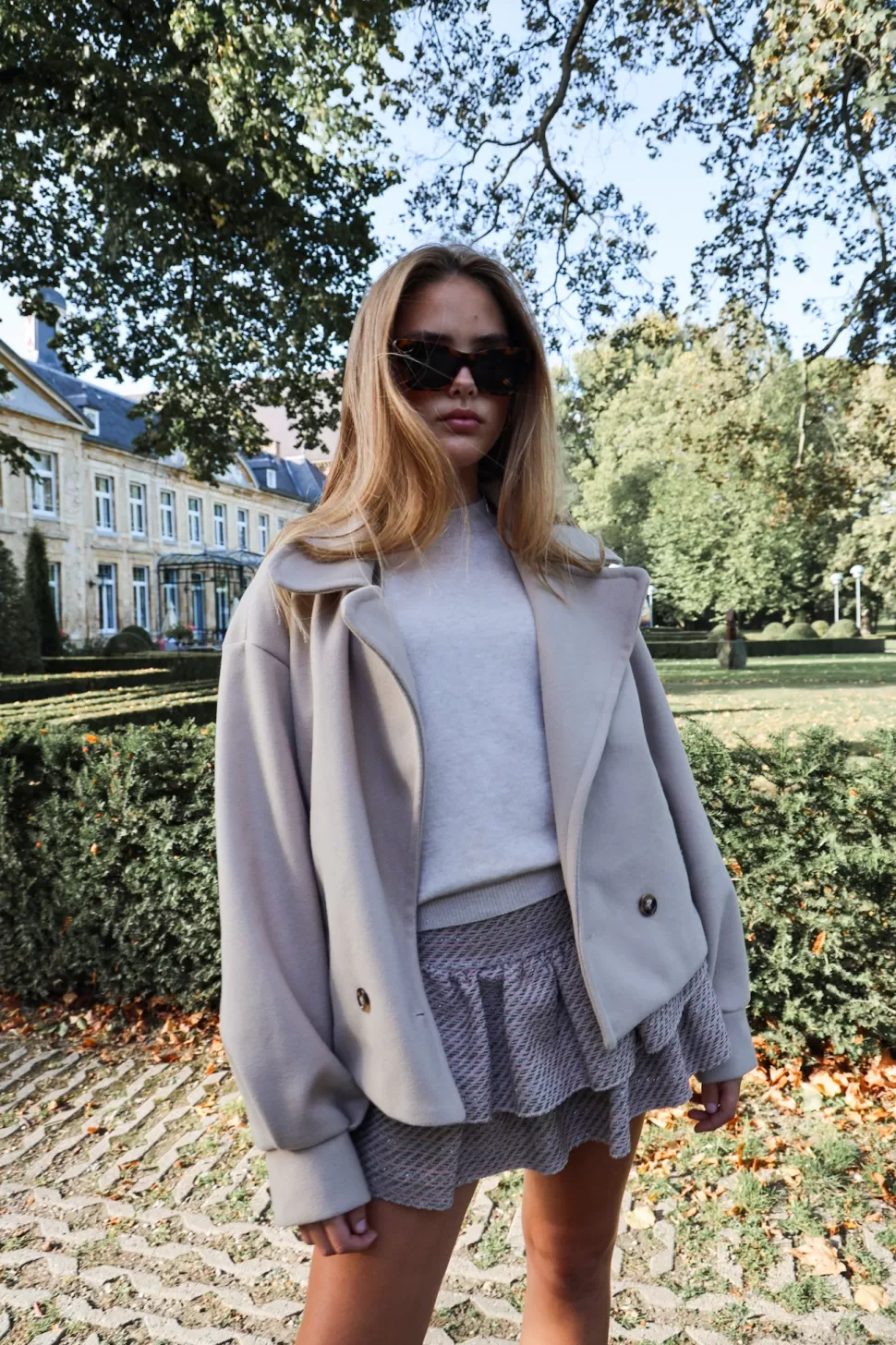 Jacks^Meet Me There Fall Coat Beige