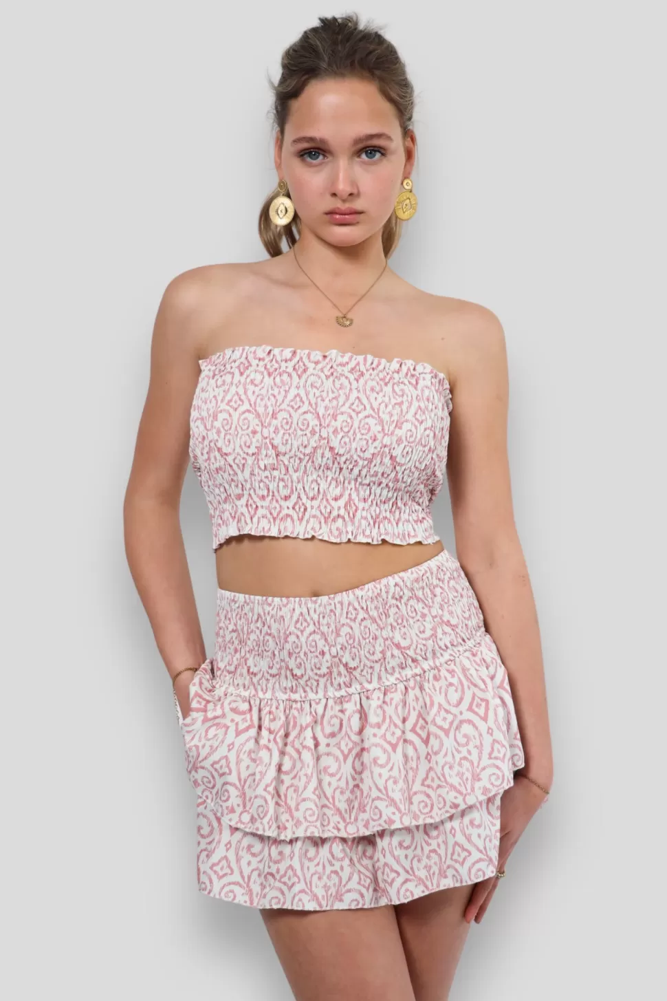 Tops^Meet Me There Florence Pink Tube Top