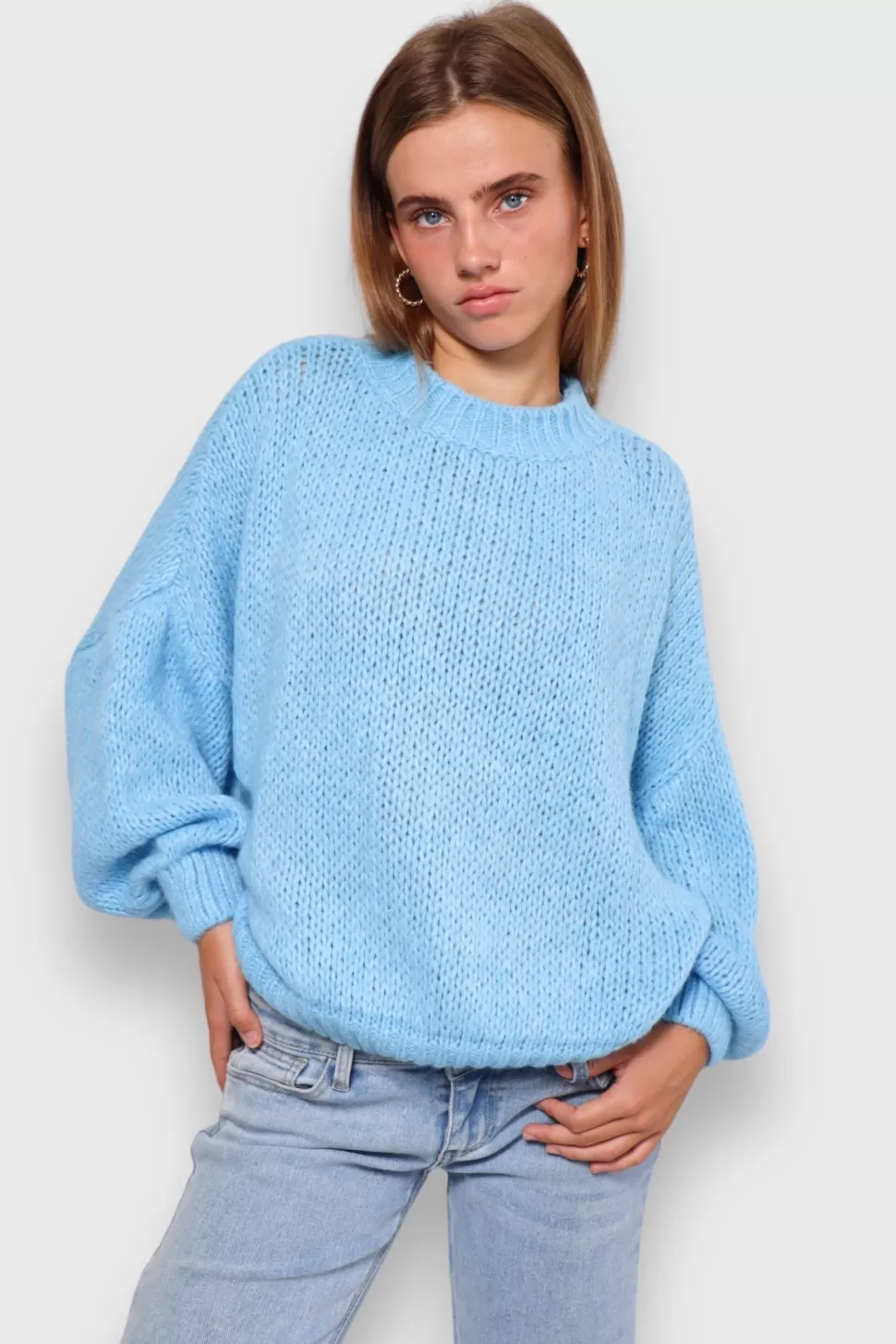 Vesten En Truien^Meet Me There Keep Me Warm Sweater Blue