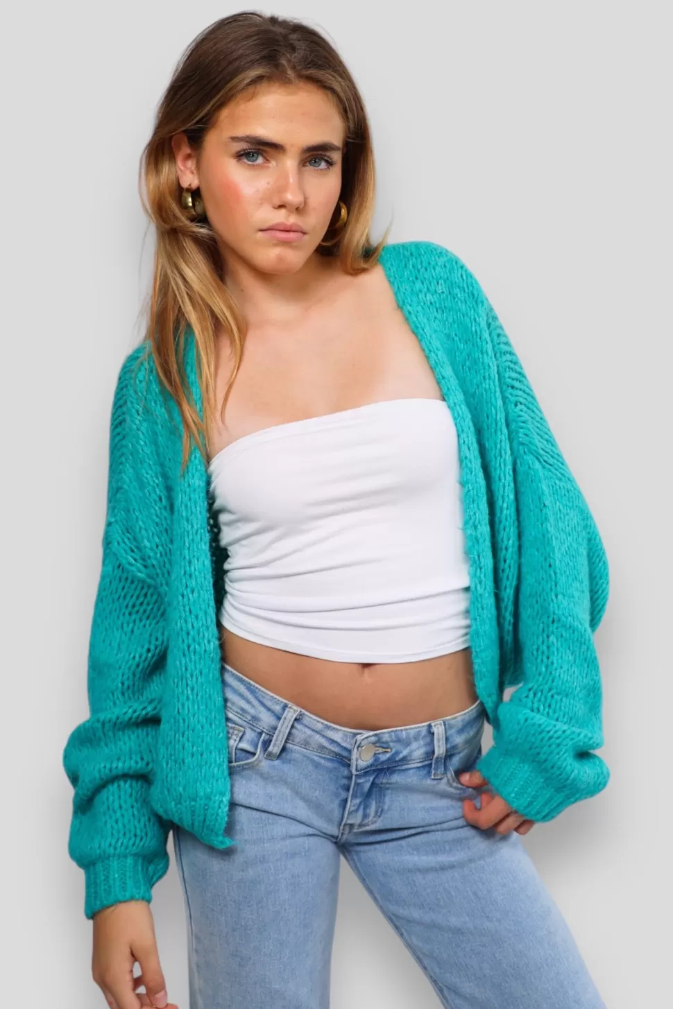 Vesten En Truien^Meet Me There Keep Me Warm Vest Petite Turquoise