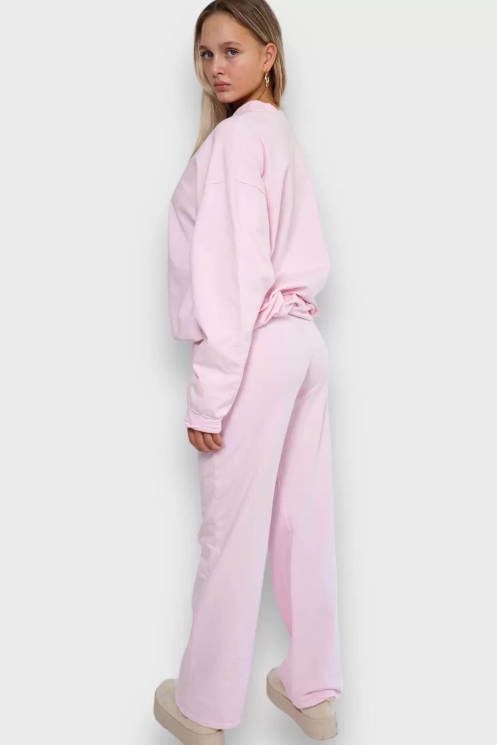 Broeken^Meet Me There Lounge Pants Pink