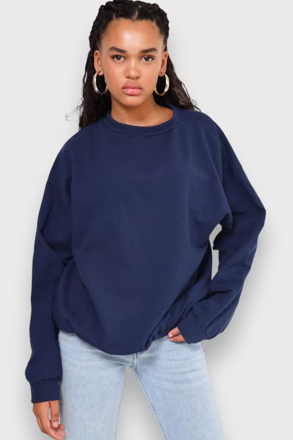 Vesten En Truien^Meet Me There Lounge Sweater Navy