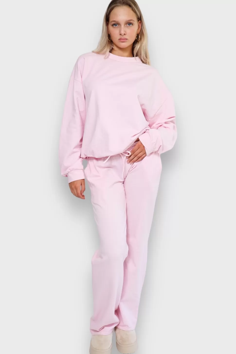 Vesten En Truien^Meet Me There Lounge Sweater Pink