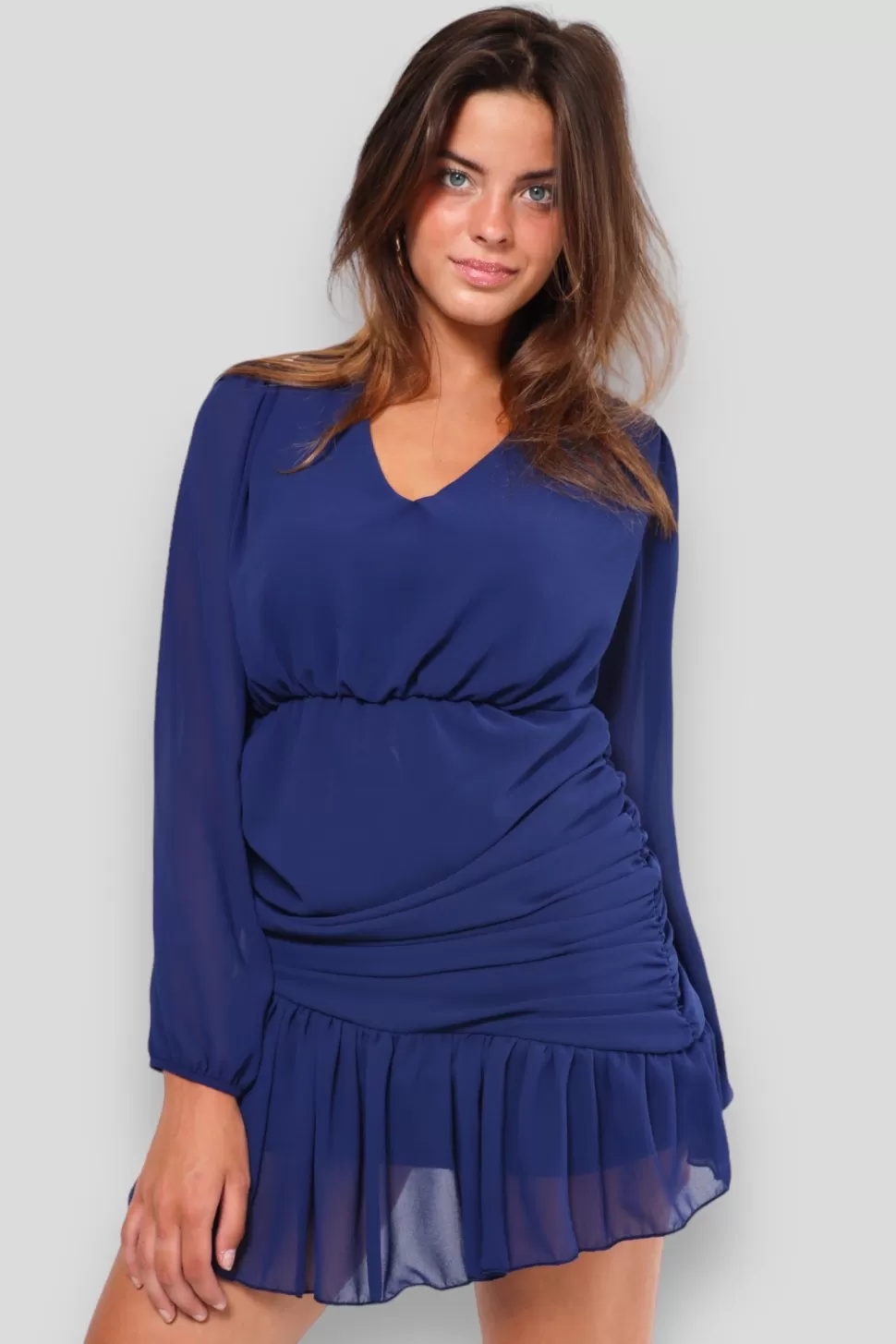 Jurkjes^Meet Me There Midnight Dress Cobalt