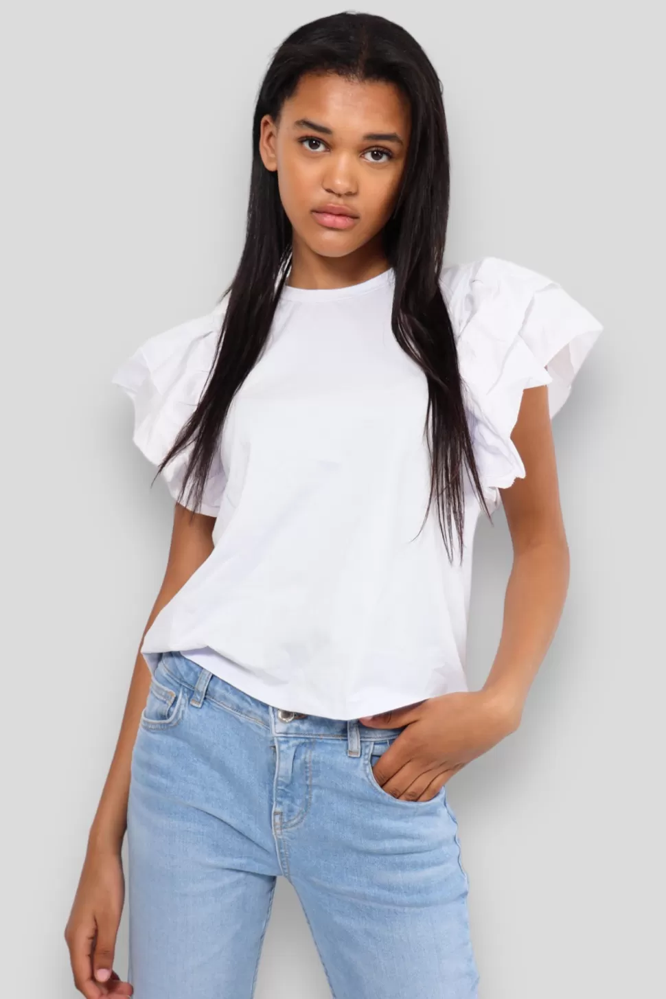 Tops^Meet Me There Peplum T-Shirt