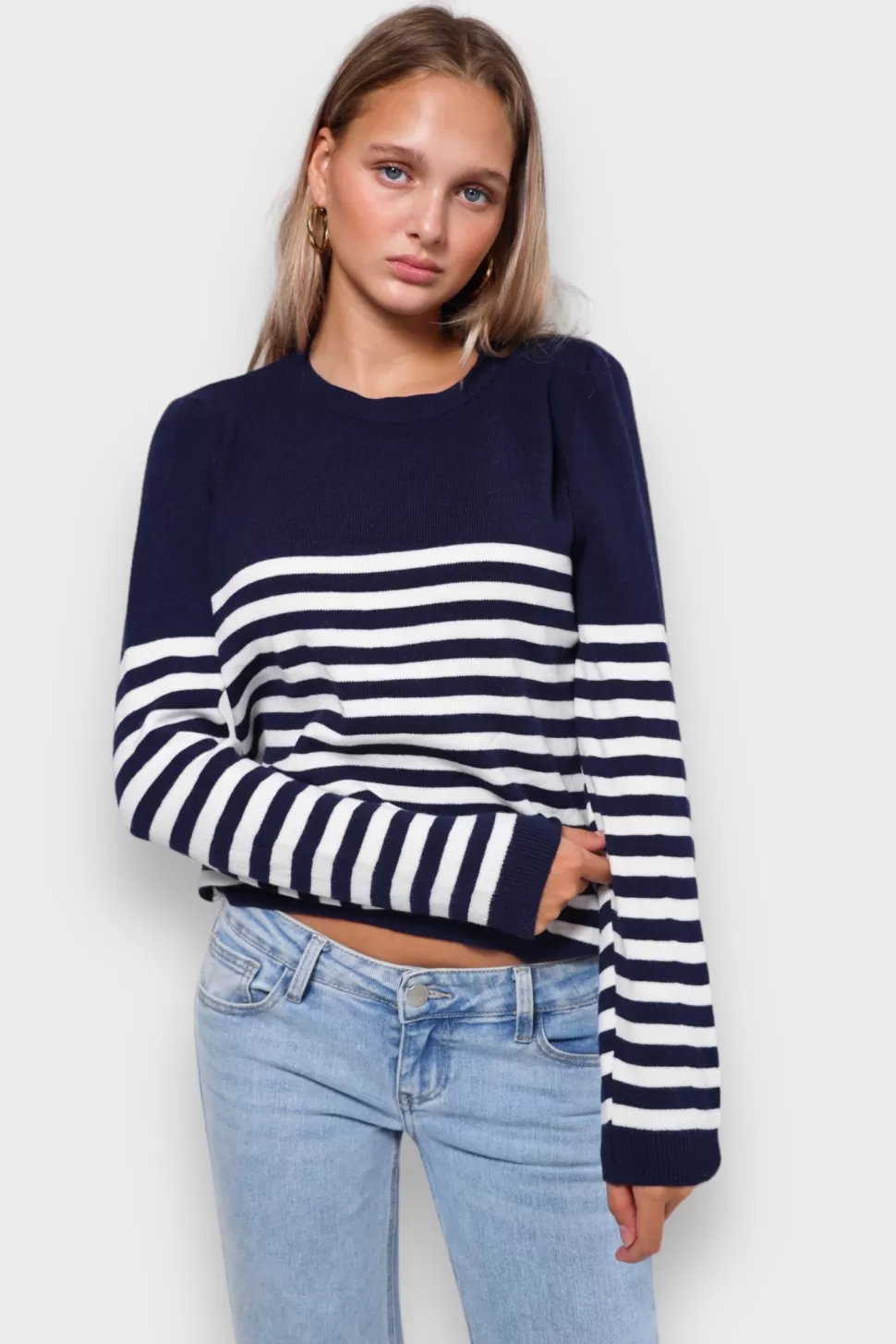 Tops^Meet Me There Sweden Sweater Navy