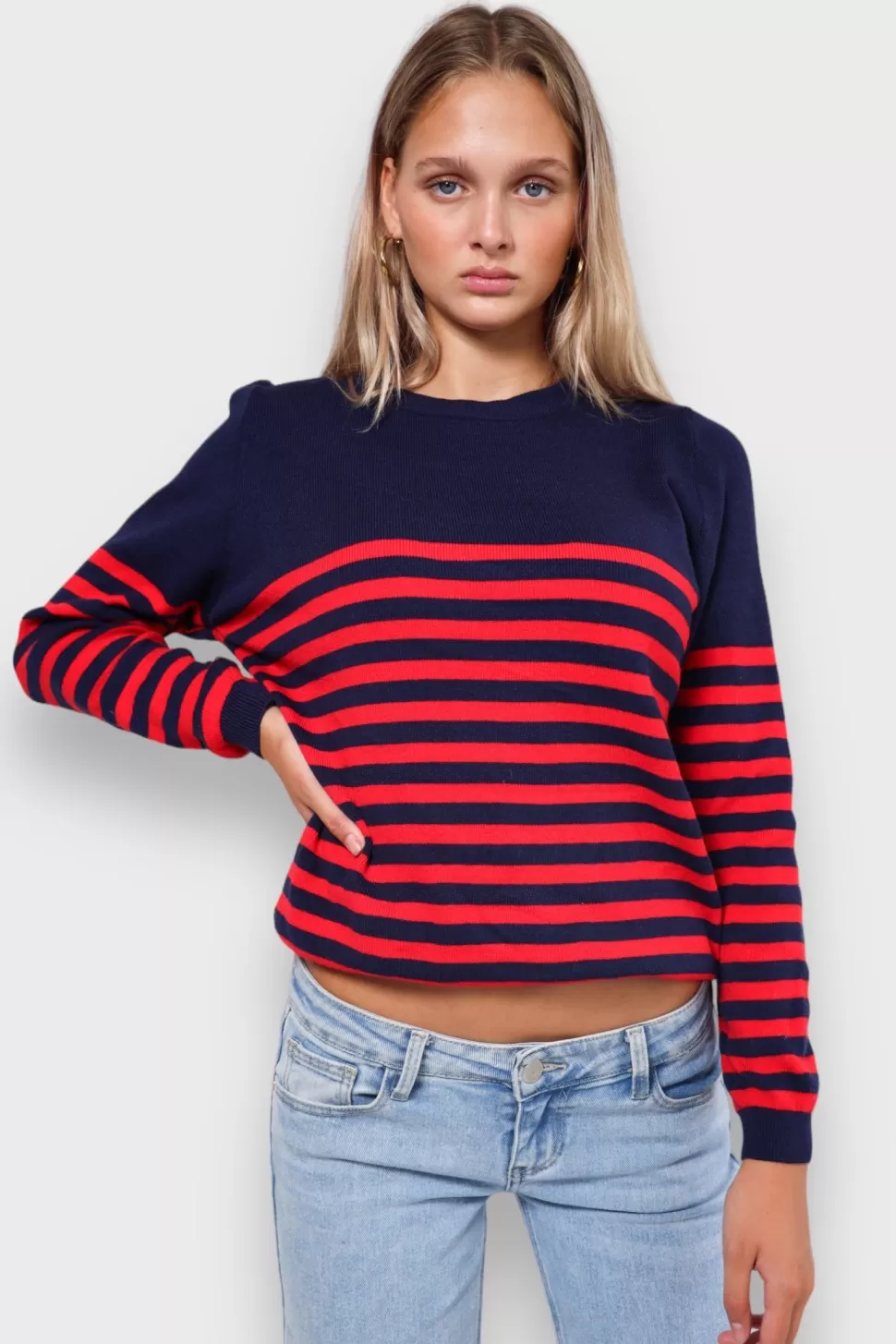 Vesten En Truien^Meet Me There Sweden Sweater Red