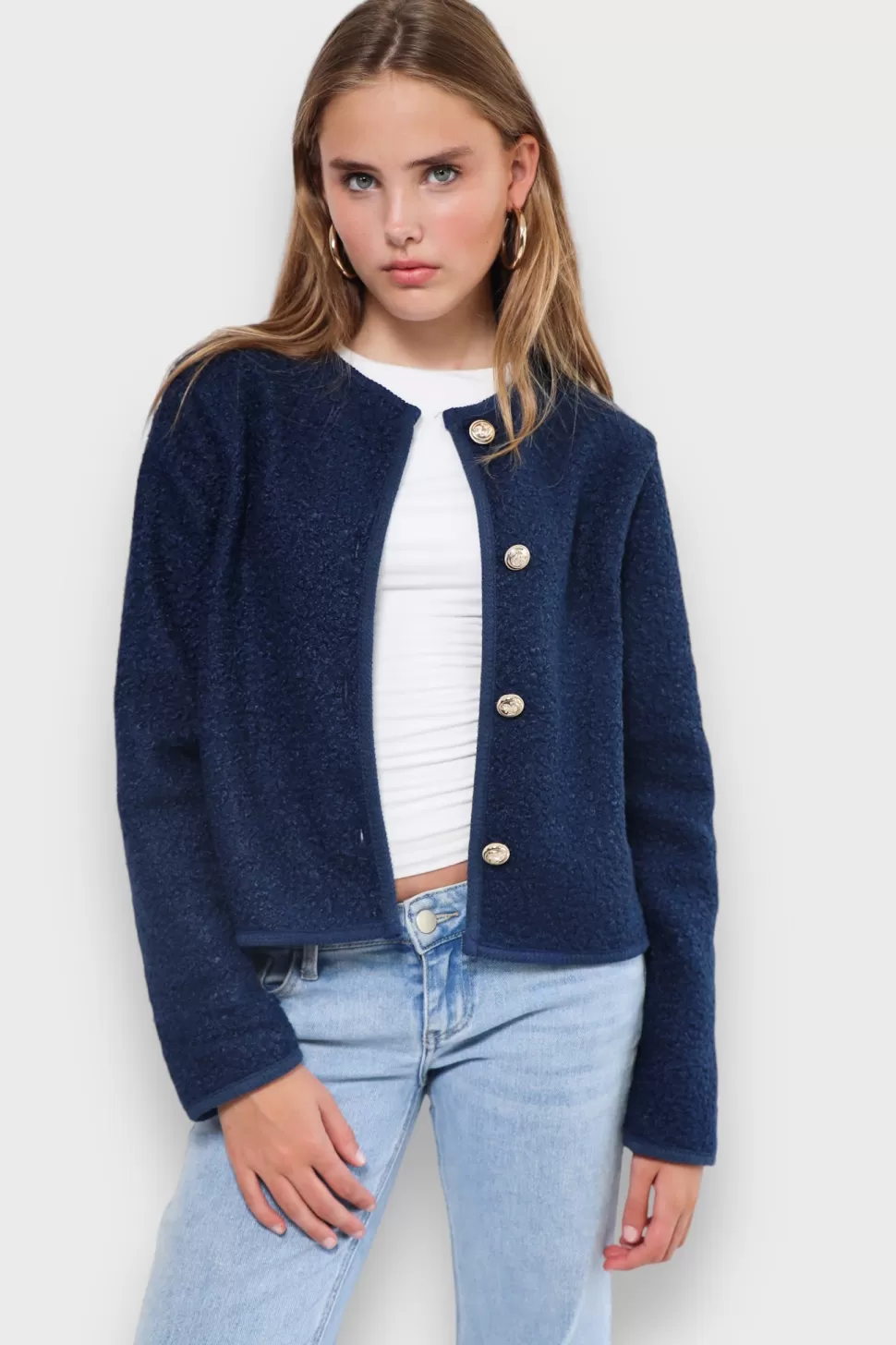 Vesten En Truien^Meet Me There Teddy Vest Navy